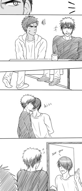 AoKaga Doujinshi - Let's take a bath together