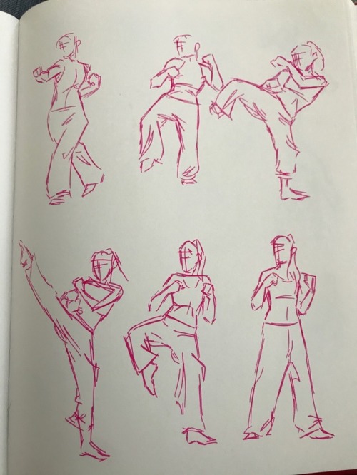 Gesture drawing from Bodies in Motion