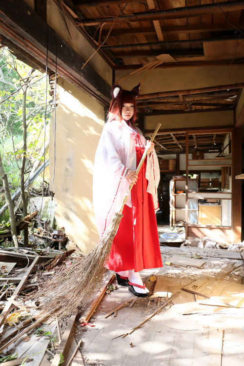 Cute Cosplay GIrl Higurashi Rin (Kitsune-Chan 3) 1-7