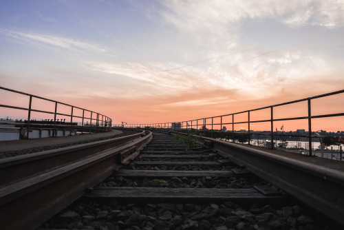 deshaunicus:  Carry Me Home (by DeShaun A. Craddock) It was a real treat to check out section three of the High Line, known as High Line at the Rail Yards. It’s scheduled to open to the public next year, and by that time, the track you see here will