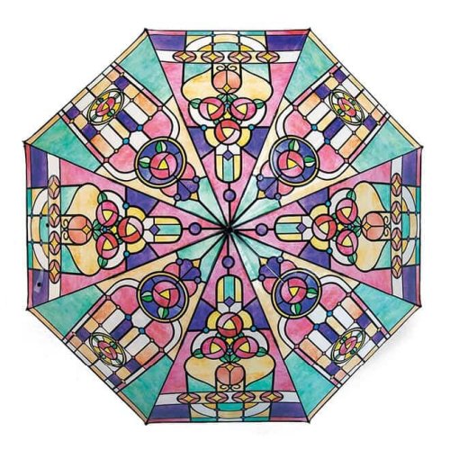 tanuki-kimono: Stained glass umbrella by YOU+MORE! I am not sure if it is suitable for sunshade use 