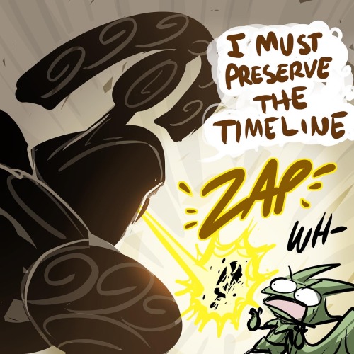 A Celestial Robot Tasked With Preserving The Timeline.They Appear Out Of Nowhere, Make Random Changes