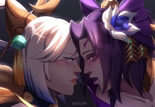 bekkodraws:Birthday gift to a friend of her favorite ship uwu