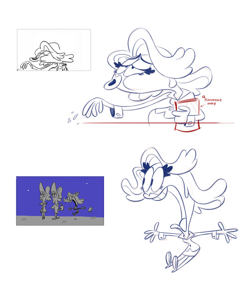 alcornstudios:  Heya Tumblr!  Here are some roughs from yesterday’s “The Secret Planet”. Drawing Wander in disguise was a ton of fun… especially the “monkey” poses. Hope you enjoyed the episode! Poses from “The Bad Hater” soon to follow!