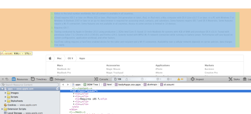 littlebigdetails:
“ Apple - The CSS class for legal fine print on Apple product pages is “Sosumi.”
Example
More info
”
See this for reference.