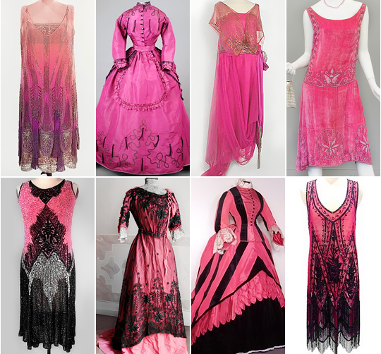 warpaintpeggy:some of my favorite vintage dresses        ↳  pink