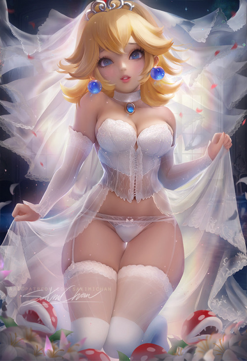 sakimichan: Bride Princess Peach pinup piece<3 In time for the new mario odyssey nudie,PSD+3-4k HD jpg,steps, etc>https://www.patreon.com/posts/15251860   HOT DAM!!!! MARRY ME PEACH!!!!! < |D’‘‘‘‘‘‘‘‘‘‘‘‘‘‘