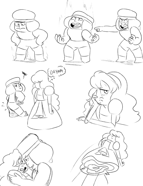 jen-iii:  Doodles of the Eternal Flame, Baby and Laughy Sapphy