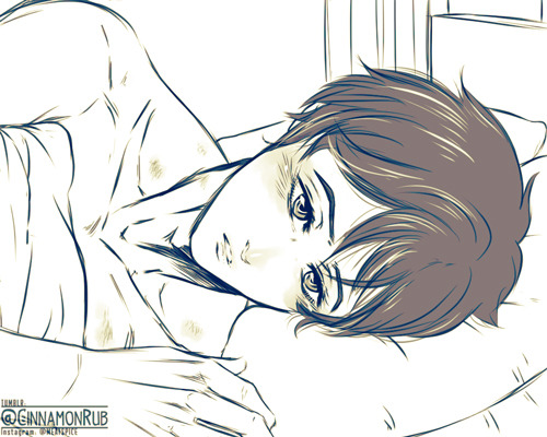 cinnamonrub:    💙 Quick Victuuri doodles coz I’ve just recovered from flu! /o/