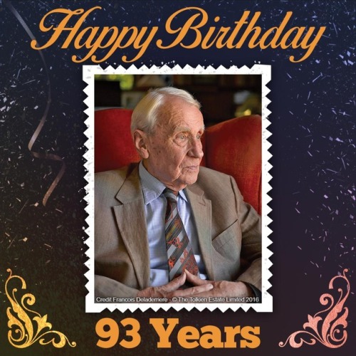 germantolksoc: Happy Birthday, Christopher Tolkien!Christopher Tolkien was involved in the work of h