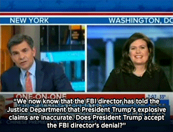 mediamattersforamerica:George Stephanopoulos repeatedly calls out the White House’s lies about Trump