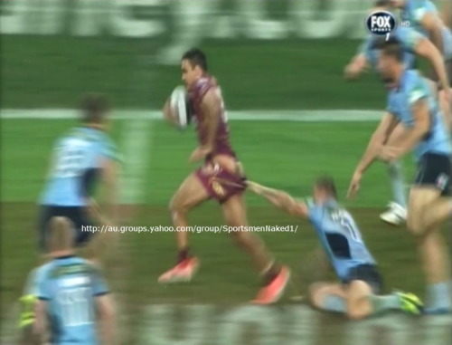 Justin Hodges shorts pulled…