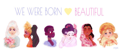 artpills-blog: Happy international Women’s Day! just wanted to say that beauty is interna