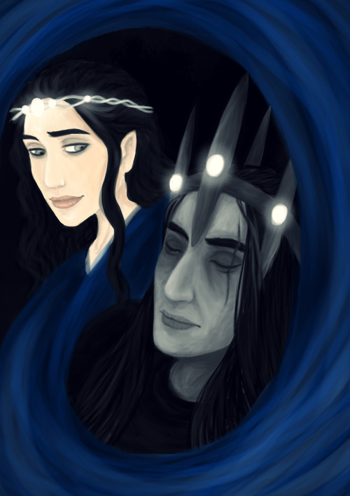 And as she sang, all Angband fell asleepand even Morgoth, in all his might, could not resistAnd as s