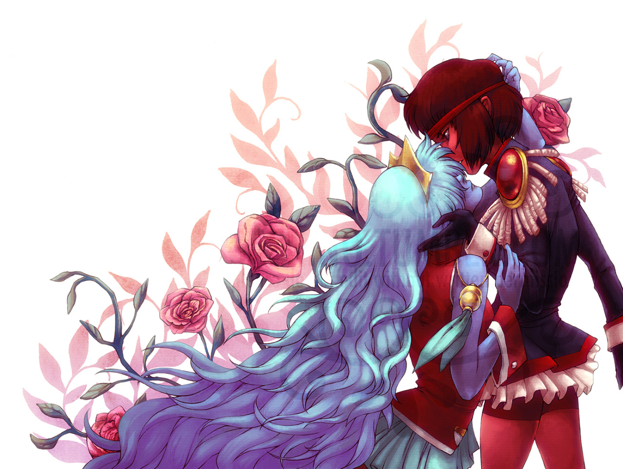 saerino:  WE DID IT! A collaboration between lay-doubt-to-rest and I for our DEAR