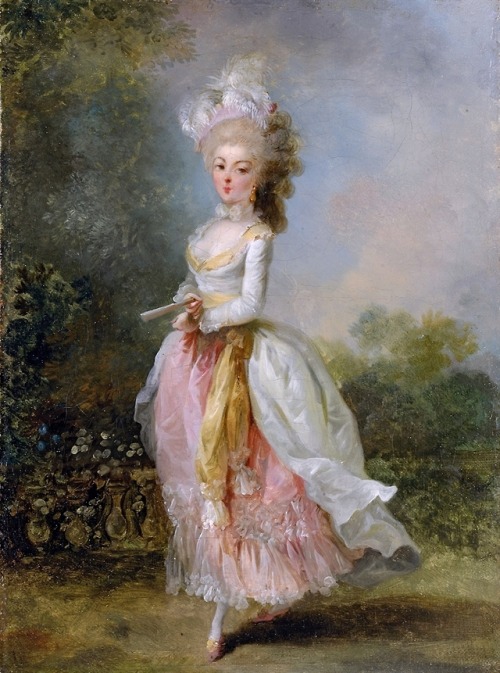 the-garden-of-delights:“Portrait of a Lady, Said to Be Marie-Madeleine Guimard” by Jean-