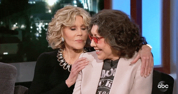 memphiswright: There is no heterosexual explanation for this, Jane Jane Fonda and Lily Tomlin on Jim