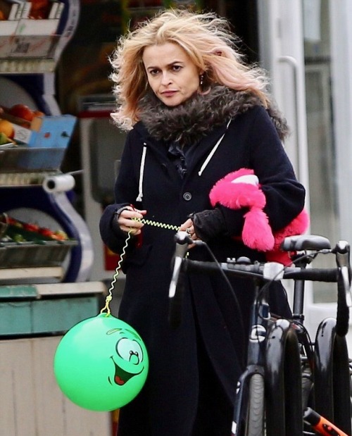 Helena Bonham Carter at the Primrose Hill Fair in London | 27/11/16.