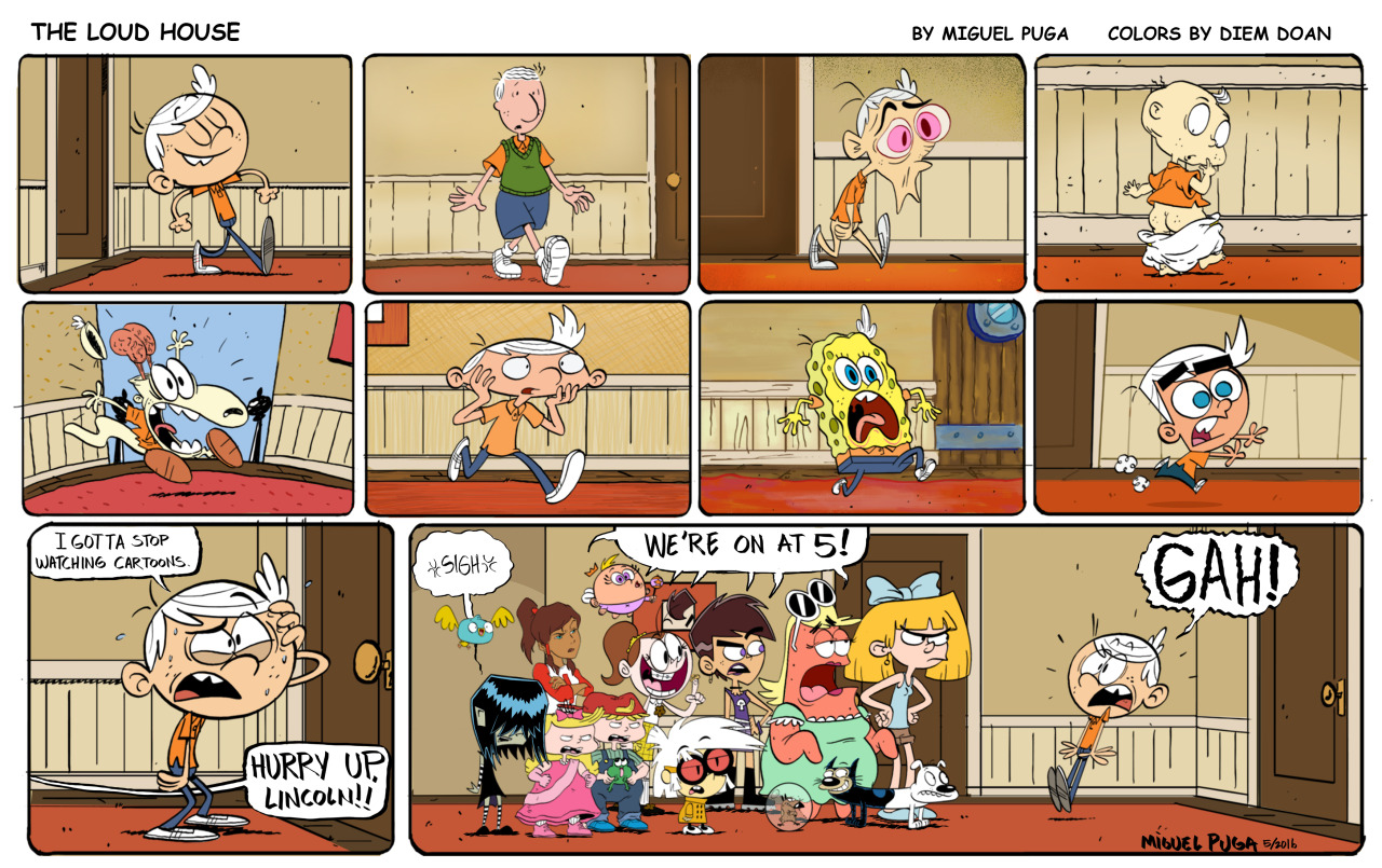 nickanimationstudio:  pugavida:  The LOUD HOUSE PREMIERES TODAY AT 5pm on Nickelodeon