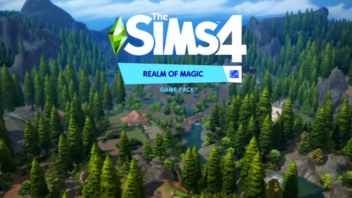 simsontherope: The Sims 4 - Realm of Magic You can watch the full trailer here.Available on Septembe