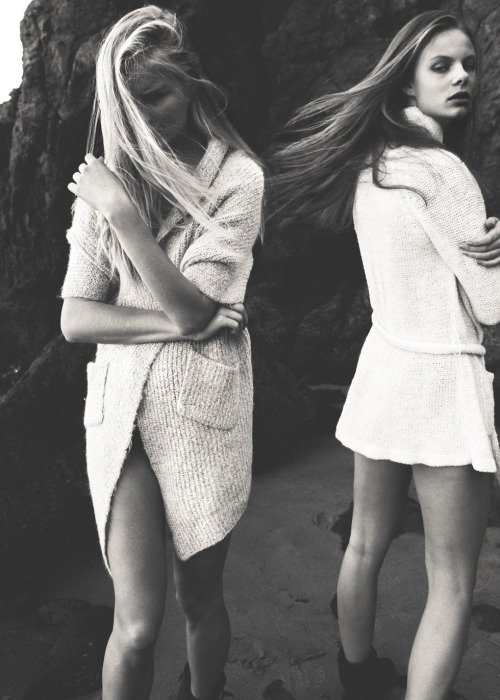 stormtrooperfashion:  Ella & Rebecka by Lucas Passmore for C-Heads Magazine, January 2014 