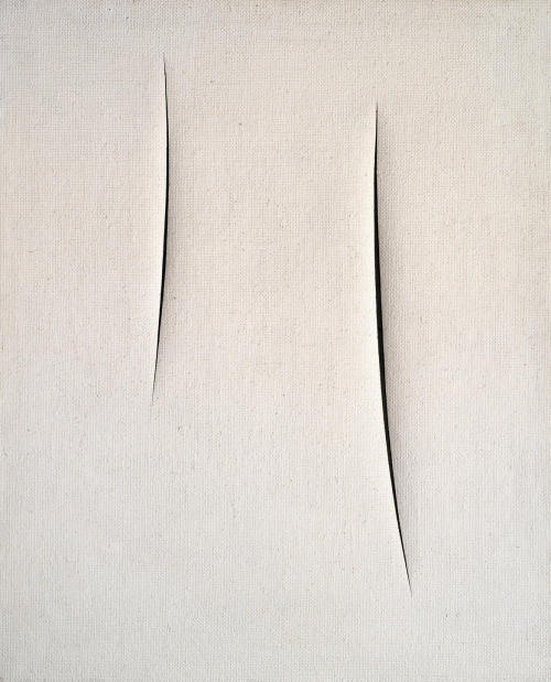 mentaltimetraveller: Lucio Fontana Concetto