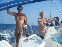 I went sailing with my uncle John and aunt