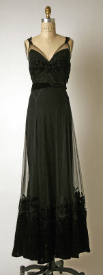 Ephemeral-Elegance:  Evening Dress, 1947 Christian Dior Via The Met 