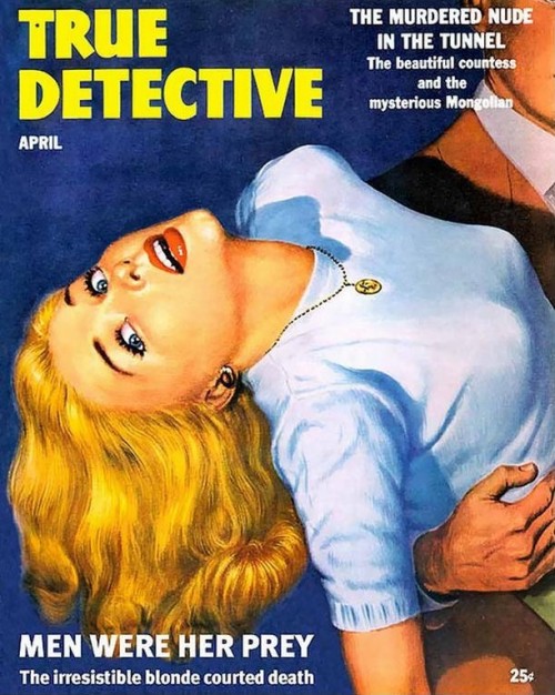 Porn Pics pulpflesh:  True Detective Magazine 