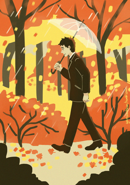 mobtober day - 2. Fall what i love about fall is the colorful leaves and stepping on them to hear th