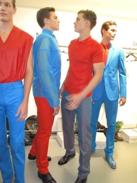 verxal:  christdior:  AJ Abualrub backstage at Calvin Klein S/S 2010  this boy 
