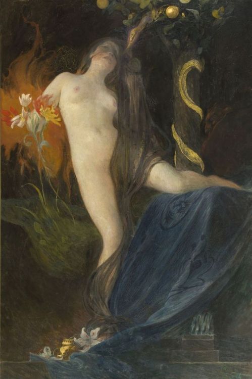 hildegardavon: Evas dotter (Eve´s Daughter) by Carl Larsson, 1853-1919