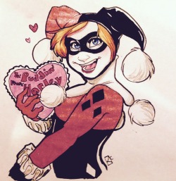 toloveakiwi:Harley gets the glitter marker