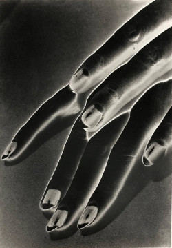 redlipstickresurrected:  Man Ray aka Emmanuel Radnitzky (American, 1890-1976, b. Philadelphia, PA, USA) - Study of Hands, 1930  Photography