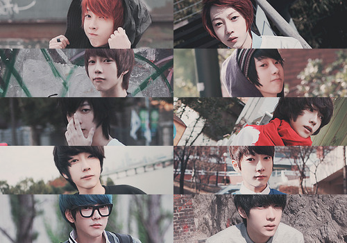 flowerjjangftw:     Hyungseok throughout the years → Fitting Model at Aboki   Happy 22nd birthd