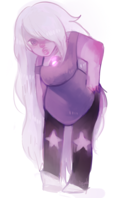 mushroomcannibalism:  i love drawing amethyst