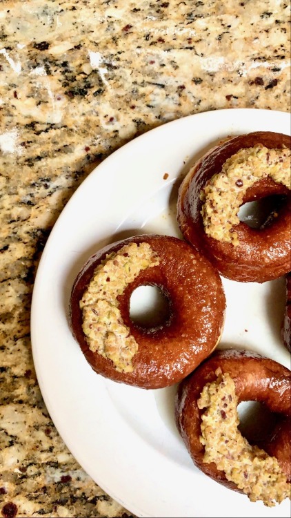 Basic Yeast Donuts Servings: ~2 dozen large donutsTime: 1 hr 30 minSTUFF1 1/2 cups whole milk (12 &f