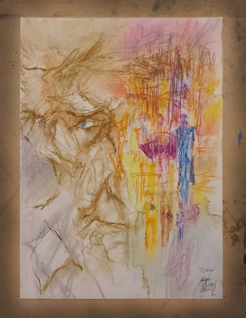 Hasta siempre Maestro Alfredo CeverinoRetrato por Andrés Casciani- Tiza pastel sobre papel - 23 x 32 cms (2022)andrescasciani.com #art#portrait#arte#retrato#alfredo ceverino#andrès casciani#homenaje