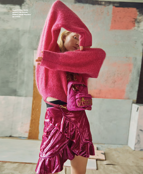 stylish-editorials: Maja Salamon photographed by Maciej Bernas for Fashion Magazine Poland (October