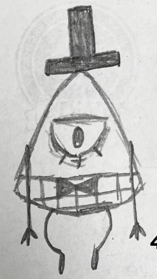 Did These Bill Doodles In Various Classes Today :3