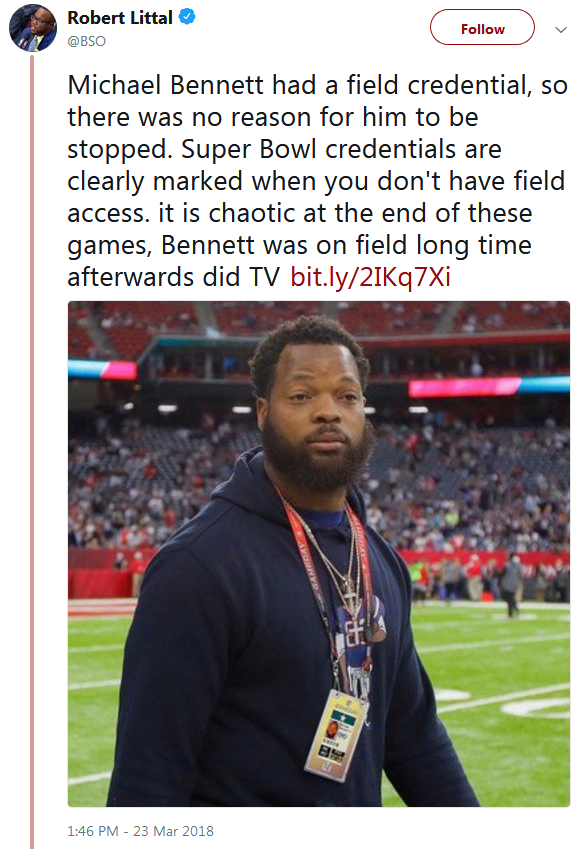 Michael Bennett Arrested for Running Over Disable Woman During Super Bowl | BSO
