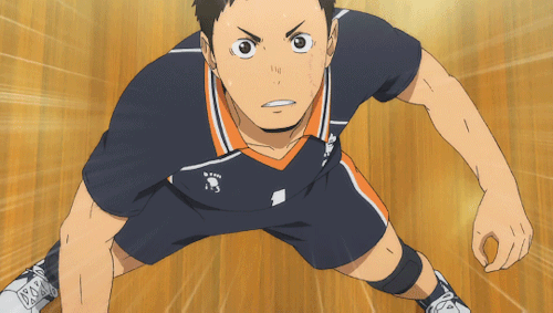 volleygifs: Happy birthday Dad Sawamura Daichi!  ✧・ﾟ: *✧・ﾟ:*