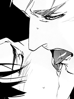 noctemv:  Eruri + French kissing | by skull9 