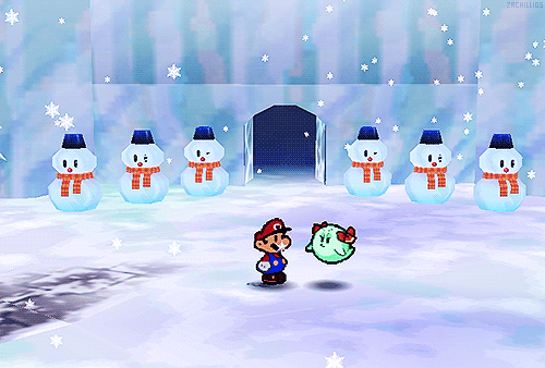 her face is like  gettin real tired of your bullshit mario