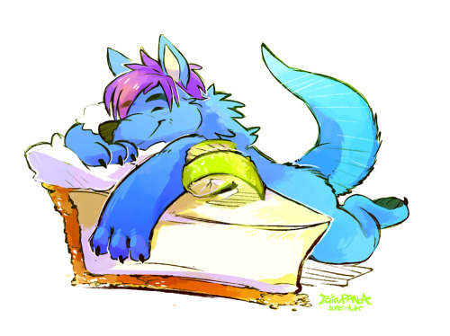 tulerarts:  Furry Foodies, take two! A second wave of little furries with their favourite food, jumbo sized. I had a lot of fun drawing all of these, all twenty of em. Someday down the road I might revisit this idea. The first batch can be seen here.