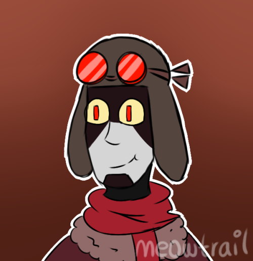 Did a doodle of the great Pilot, courtesy of @deoxyrebornicleic! I really love your art, so this dra