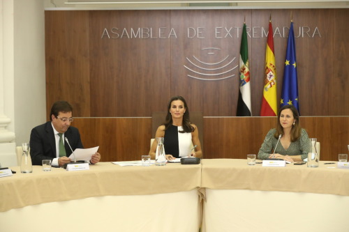 felipeandletizia: May 4, 2022: Queen Letizia presided the 30th meeting of the Council of the Royal B