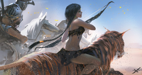 otakurei:  Amazing Art By WLOP 