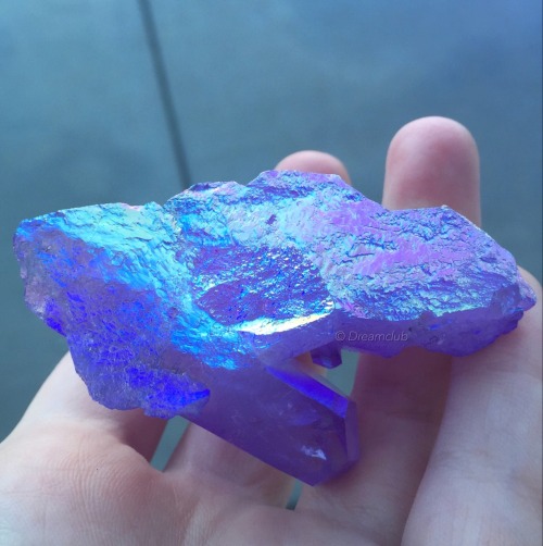 Porn cosmicdreamclub:new purple magic aura quartz photos