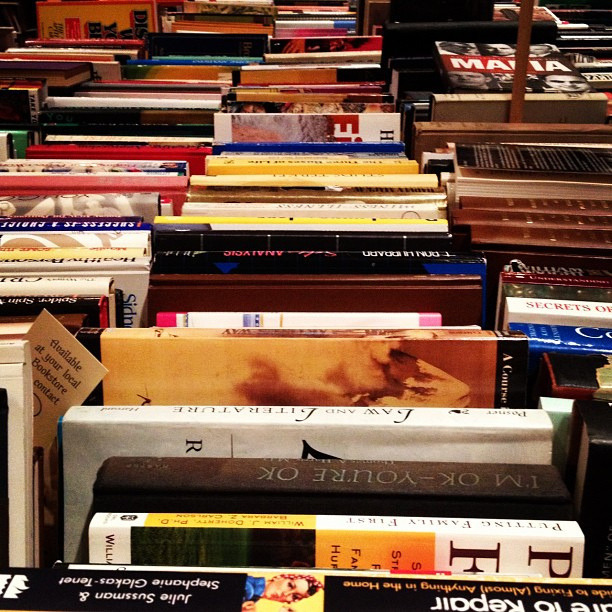 beckisbookshelf:  Library Book Fair by   mysterybaer